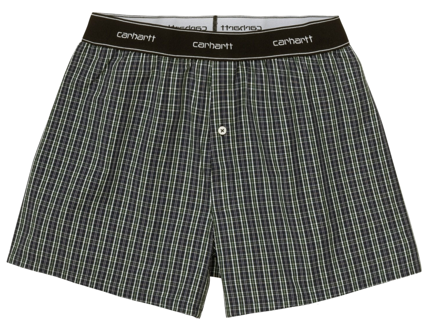 Carhartt WIP Cotton Script Boxers - Grove James Check