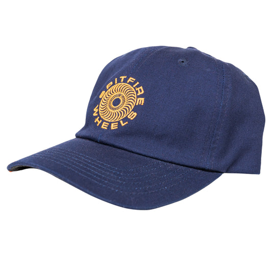 Spitfire Classic 87 Swirl Strapback - Navy/Orange