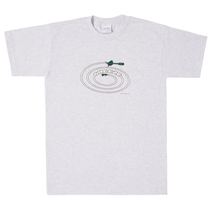 Sneeze x LQQK Studio Tonearm Tee - Ash Grey