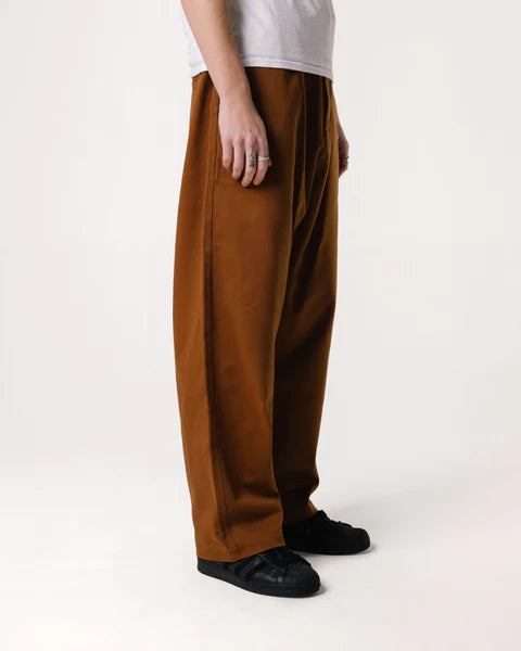 Butter Goods Wide Leg Pants - Brown