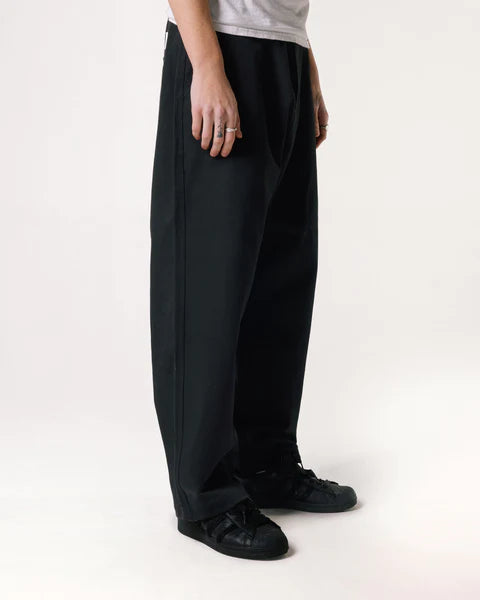 Butter Goods Wide Leg Pants - Black