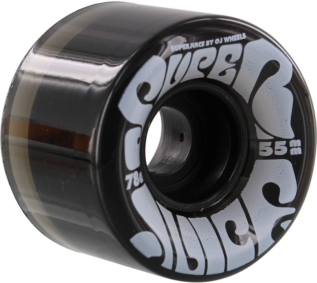OJs Mini Super Juice Wheels - Trans Black 78A 55mm