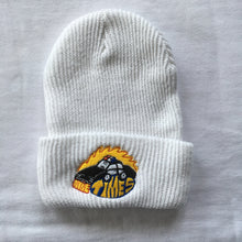 Load image into Gallery viewer, Ninetimes Embroidered Fast Car Beanie - White