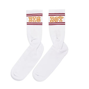Polar Big Boy Socks - White/Red/Yellow