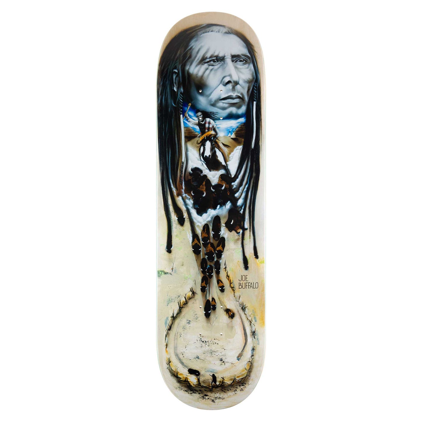 Colonialism Joe Buffalo Poundmaker Deck - 8.75