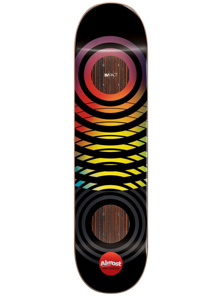 Almost Max Black Blur Impact Deck - 8.0