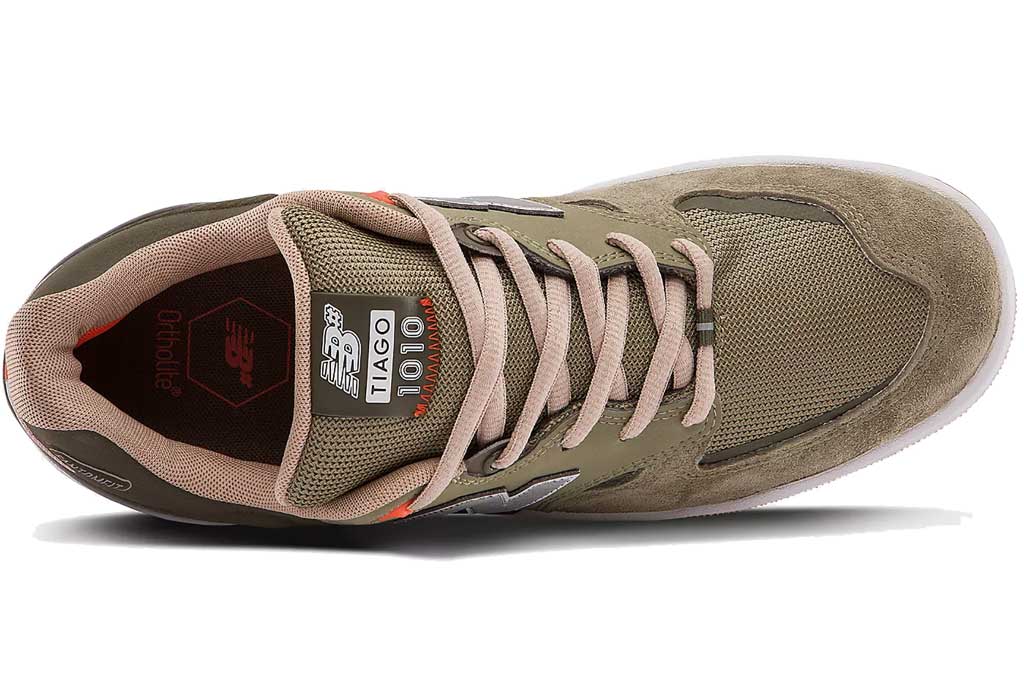 New Balance Numeric Tiago 1010 - Olive/White