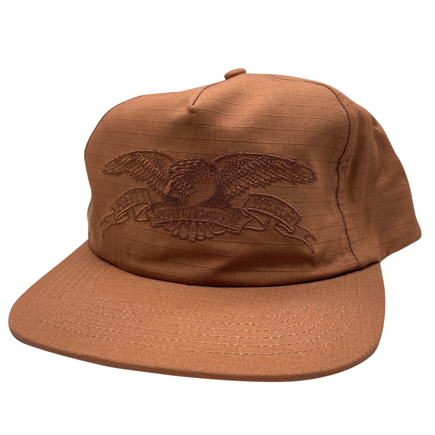 Antihero Basic Eagle Snapback - Brown/Brown