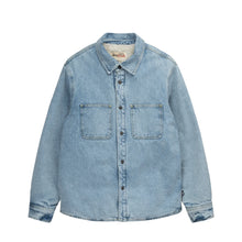 Load image into Gallery viewer, Stussy Sherpa Lined Denim Shirt - Stone Wash