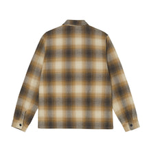 Load image into Gallery viewer, Stussy Jack Shadow Plaid Zip Shirt - Mustard