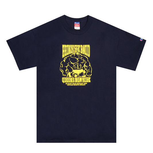 Bronze 56K Brolic Radio Tee - Navy