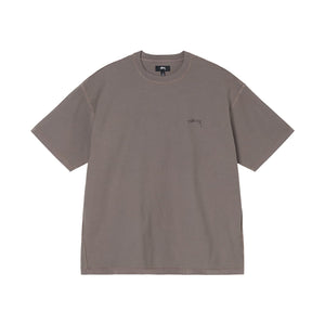 Stussy Pigment Dyed Inside Out Crew Tee - Brown