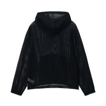 Load image into Gallery viewer, Stussy Cotton Mesh Hoodie - Black