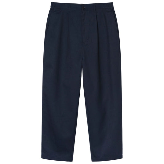 Stussy Volume Pleated Trouser - Navy