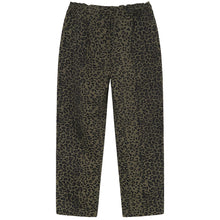 Load image into Gallery viewer, Stussy Leopard Beach Pant - Olive