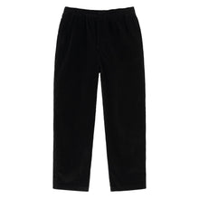 Load image into Gallery viewer, Stussy Wide Wale Beach Pant - Black