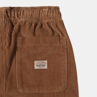 Stussy Wide Wale Beach Pant - Copper