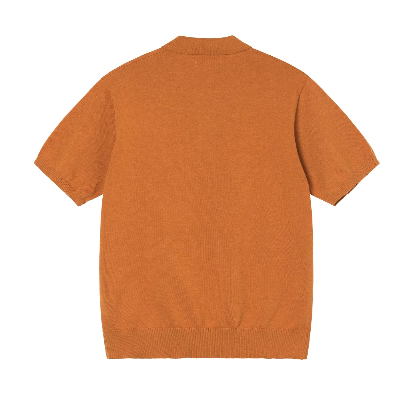 Stussy Classic SS Polo Sweater - Orange