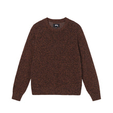 Load image into Gallery viewer, Stussy 2 Tone Loose Gauge Sweater - Black