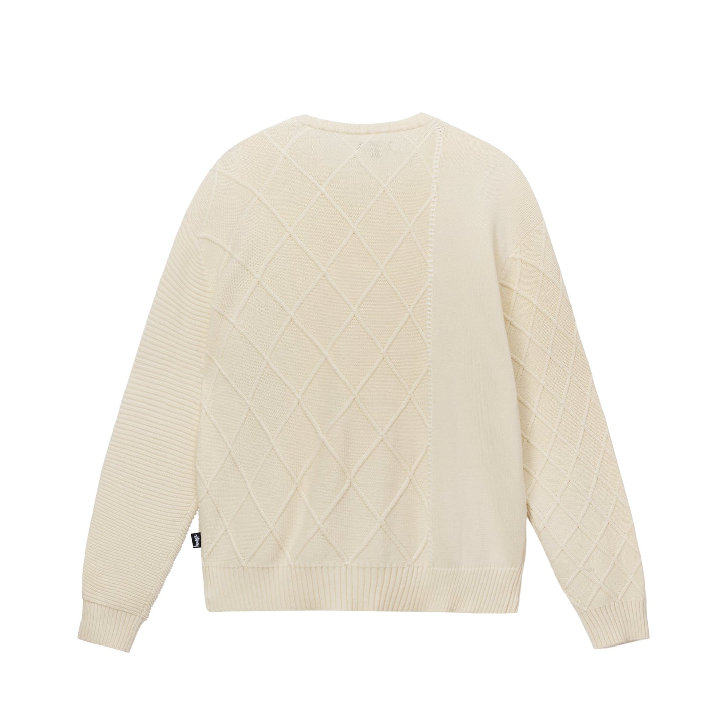 Stussy Patchwork Sweater - Natural