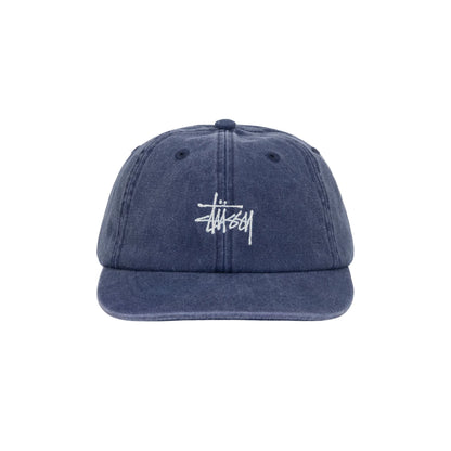 Stussy Washed Stock Low Pro Cap - Navy