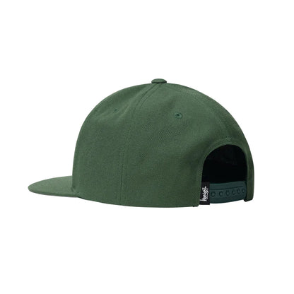 Stussy Big Stock High Crown Cap - Forest