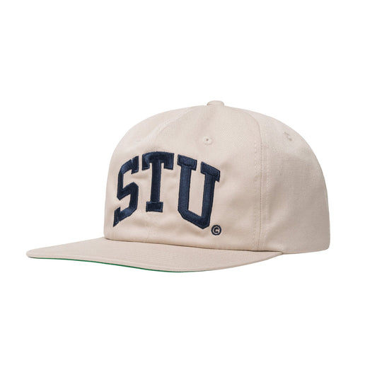 Stussy Stu Arch Strapback Hat - Khaki