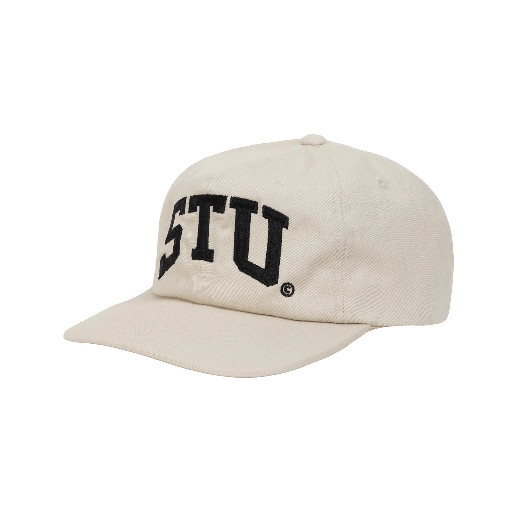 Stussy Stu Arch Strapback Cap - Off White – Ninetimes Skateshop