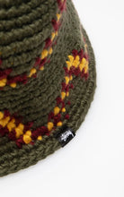 Load image into Gallery viewer, Stussy Giza Knit Bucket Hat - Olive