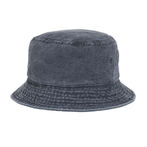 Stussy Washed Stock Bucket Hat - Charcoal
