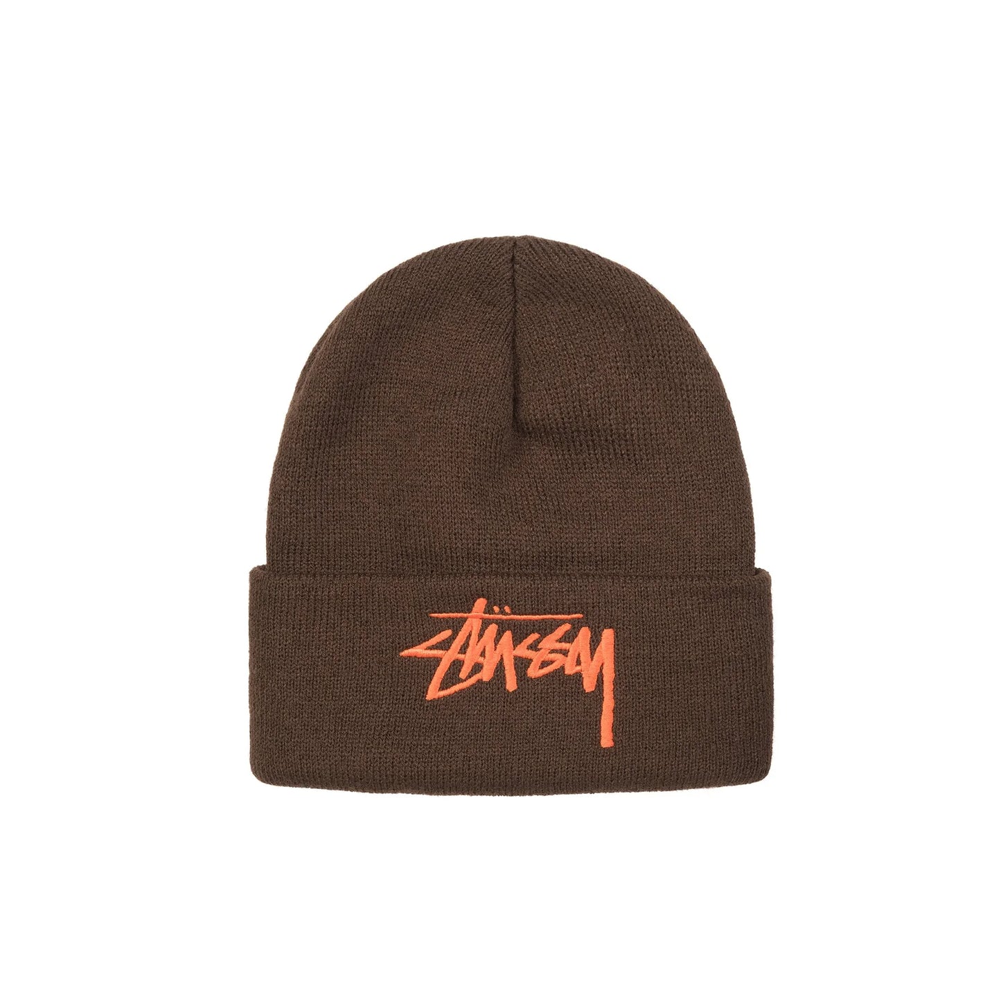 Stussy Big Stock Cuff Beanie - Brown