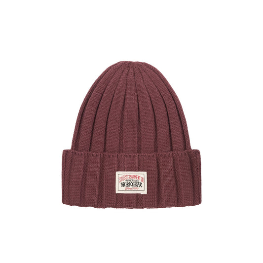 Stussy Workwear Cuff Beanie - Brown