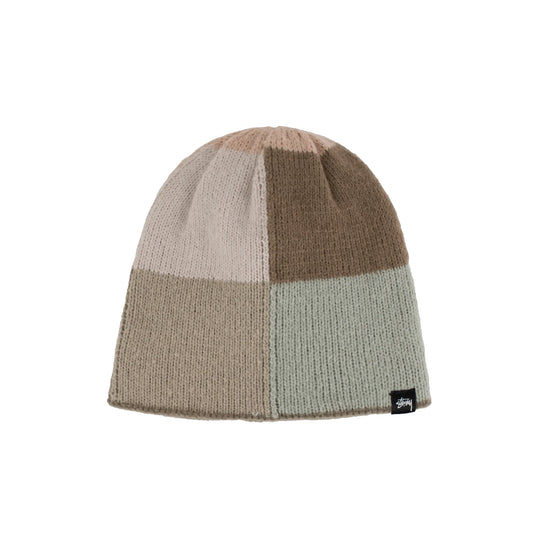 Stussy 8 Square Knit Skull Cap - Sand