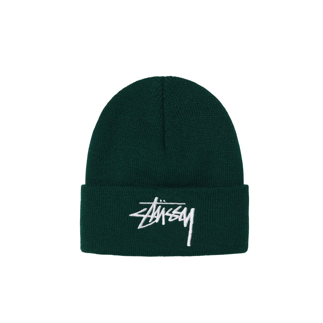 Stussy Big Stock Cuff Beanie - Forest