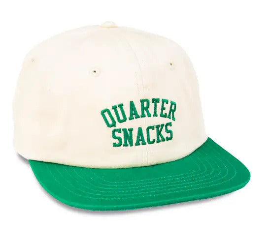 Quartersnacks Arch Cap - Egg White/Green