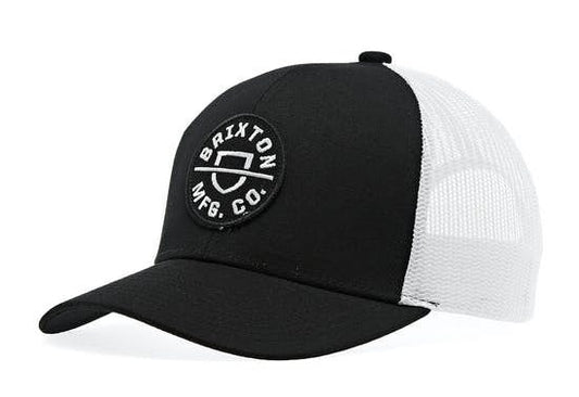 Brixton Crest Mesh Cap - Black