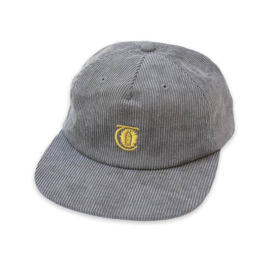 Theories Lantern Corduroy Strapback - Pewter