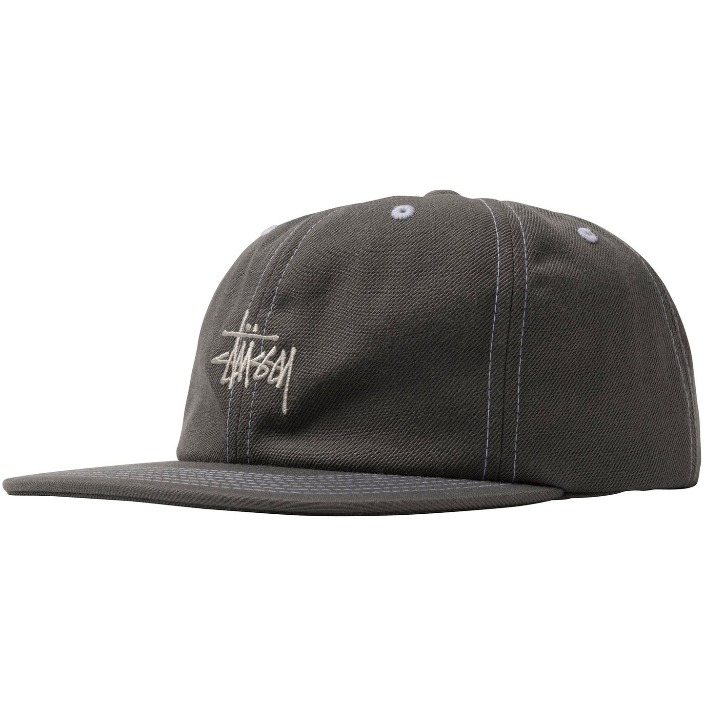 Stussy Contrast Stitch Stock Cap - Grey