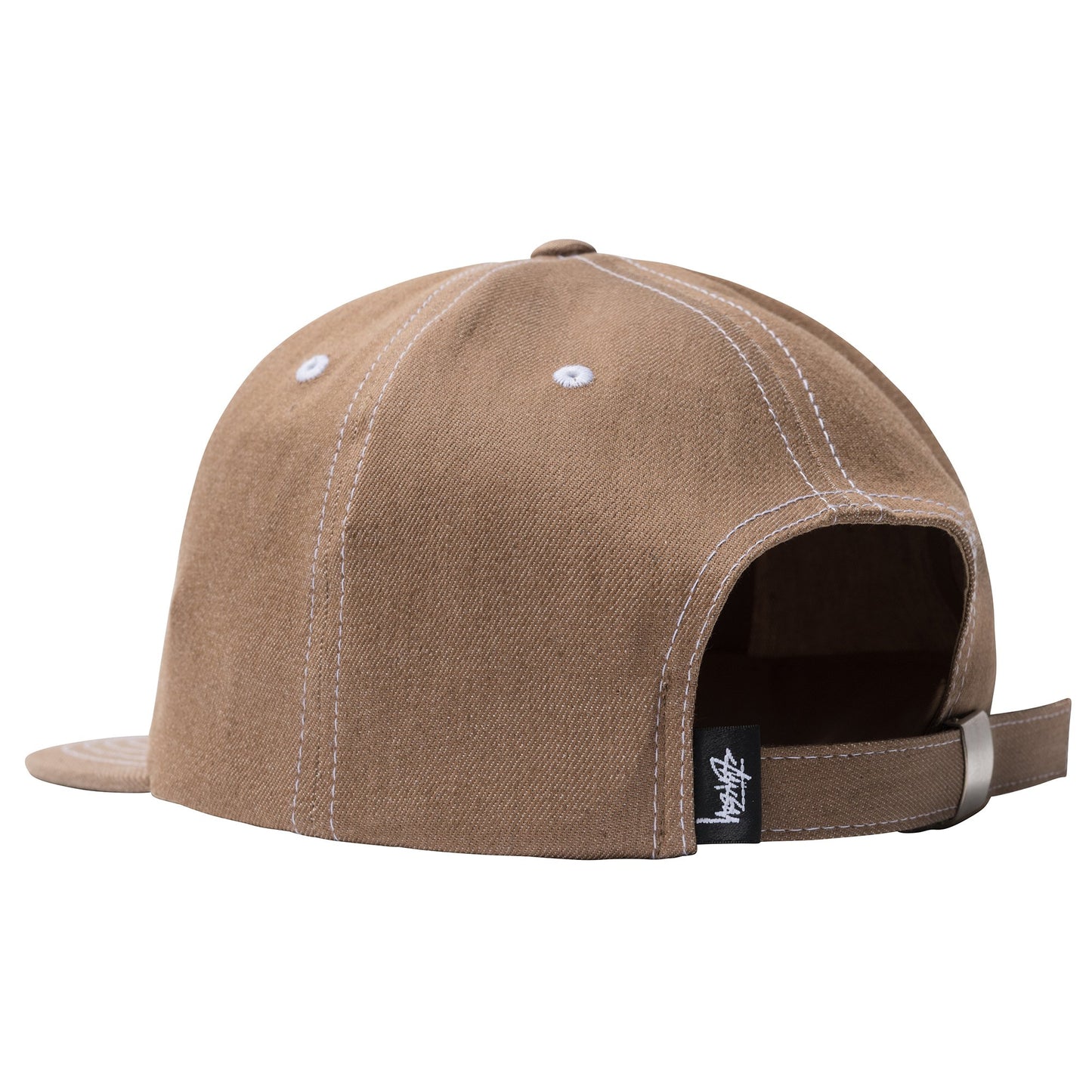 Stussy Denim Stock Strapback - Brown