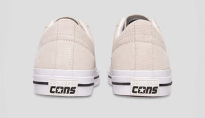 Converse One Star Pro -  Egret/White/Black