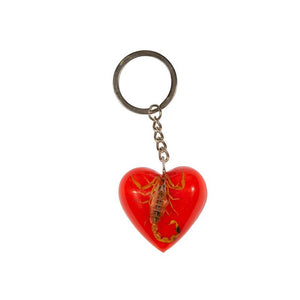 Santa Cruz Poison Heart Keychain