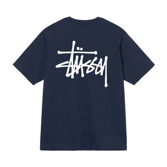Stussy Basic Tee - Navy