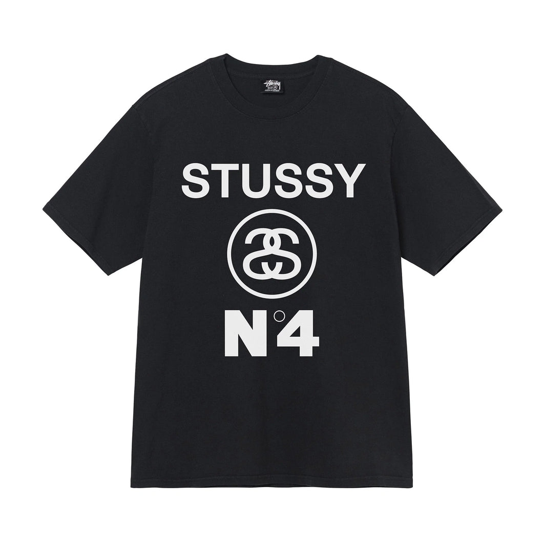 Stussy Stussy No.4 Pigment Dyed Tee - Black