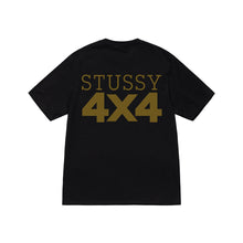 Load image into Gallery viewer, Stussy 4X4 Tee - Black