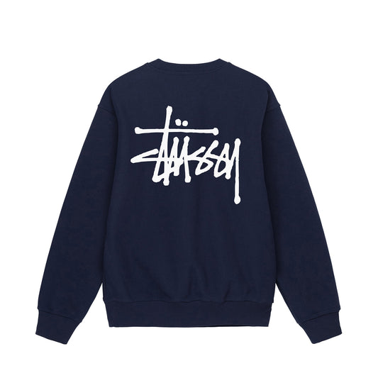 Stussy Basic Crewneck - Navy