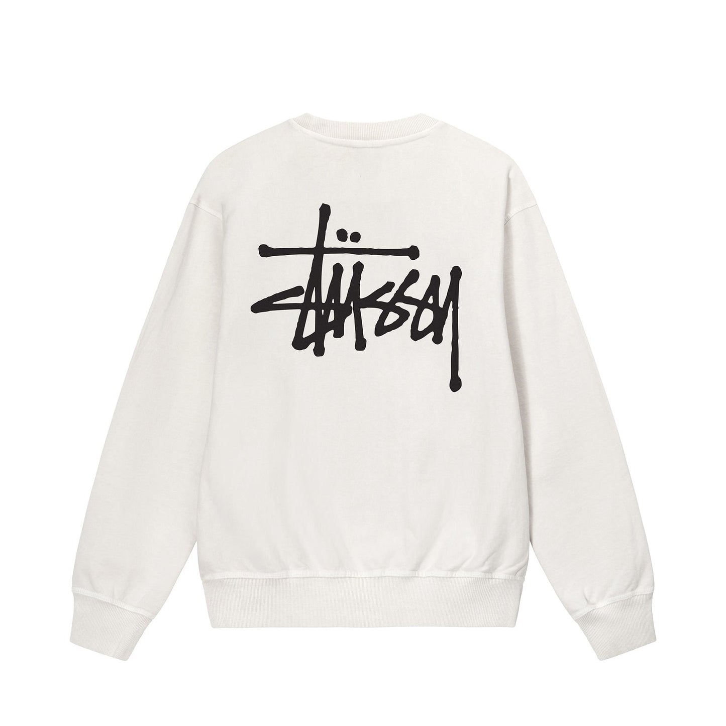Stussy Basic Pigment Dyed Crew - Natural