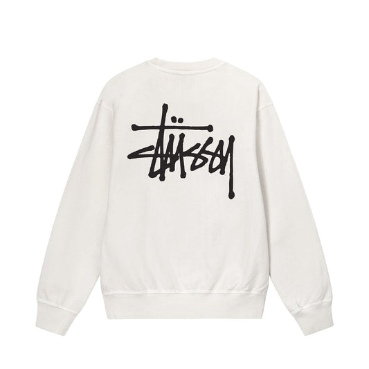 Stussy Basic Pigment Dyed Crew - Natural