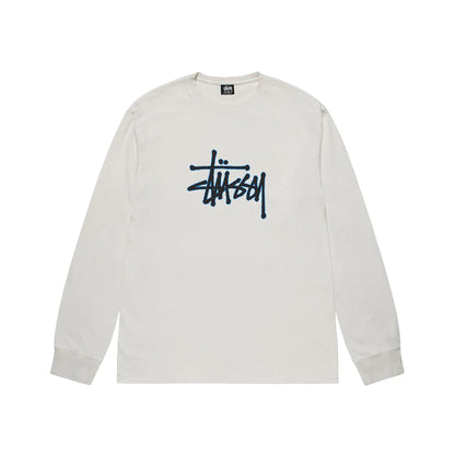 Stussy Outlined Pigment Dyed Longsleeve - Natural