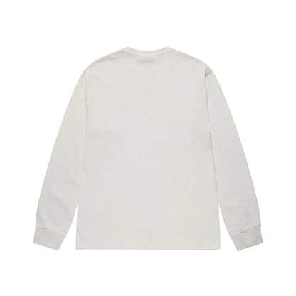Stussy Outlined Pigment Dyed Longsleeve - Natural