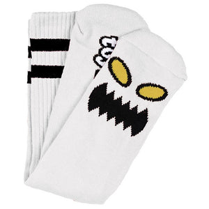 Toy Machine Monster Face Socks - White